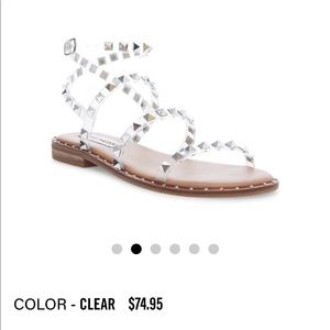 Steve Madden Travel Clear Sandals
